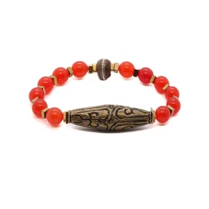 Red Carnelian Vintage Bracelet