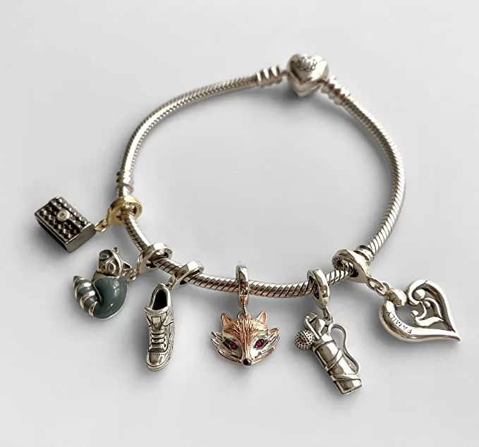 Red Fox Dangle Pendant Charm
