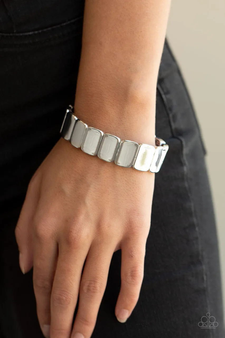 Retro Effect Silver Paparazzi Bracelet