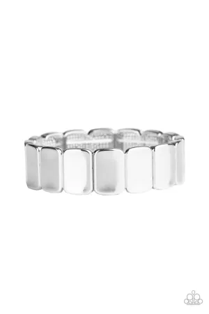 Retro Effect Silver Paparazzi Bracelet
