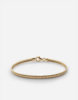 Revel Chain Bracelet II, Gold Vermeil