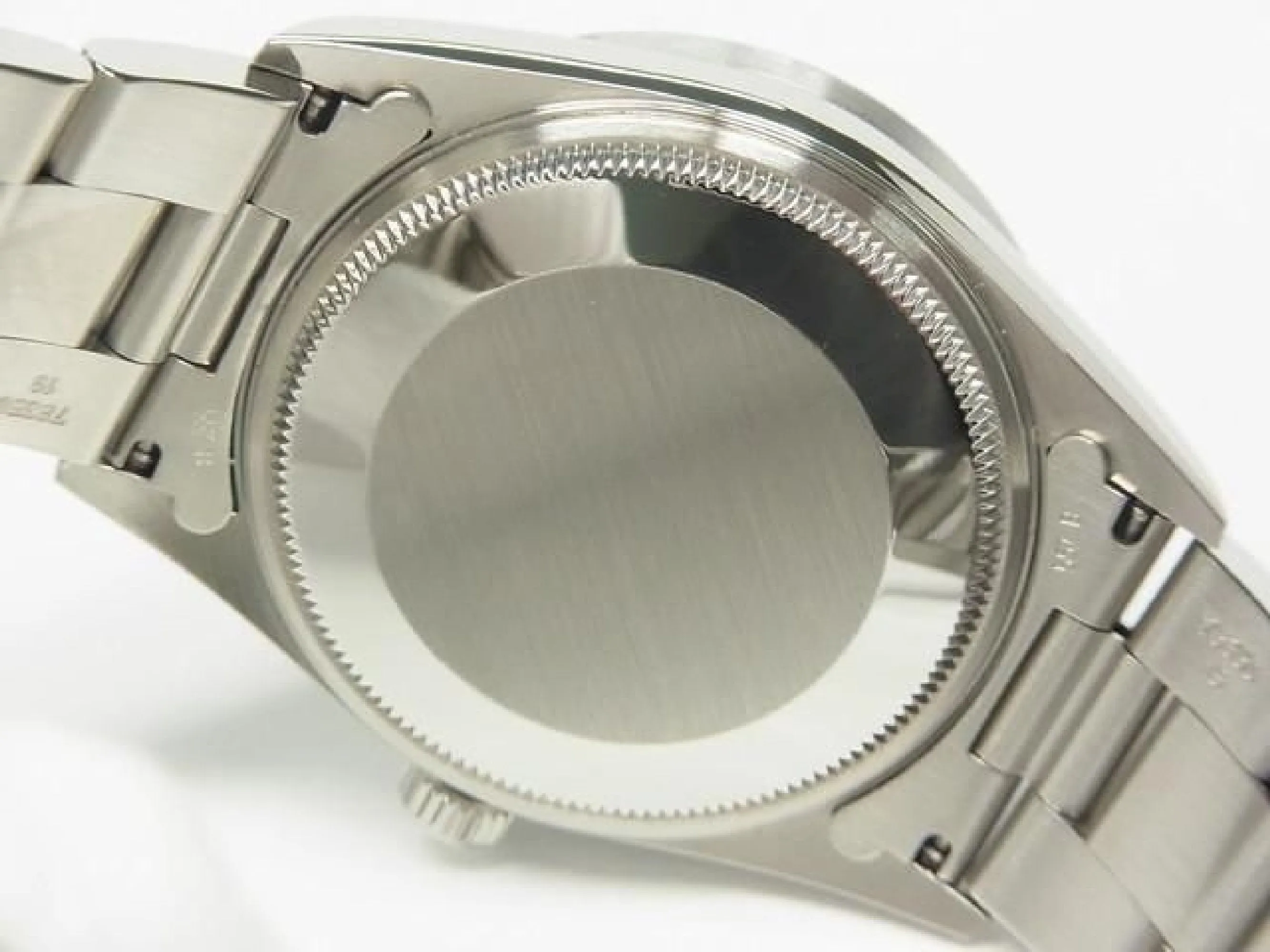 ROLEX Air-King pink Engine Turned bezel Z series 14010M Mens 185215839