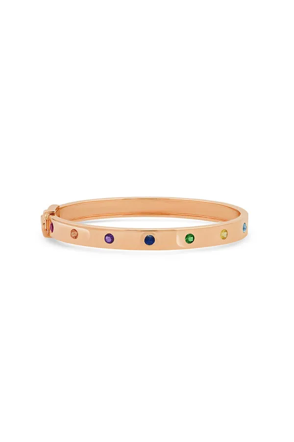 Round Multi Colored Bangle