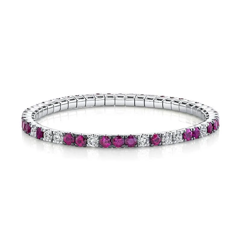 Ruby & Diamond Bracelet