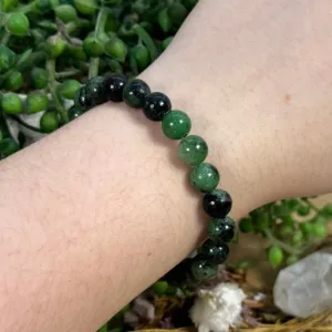 Ruby In Zoisite Bracelet (I574)