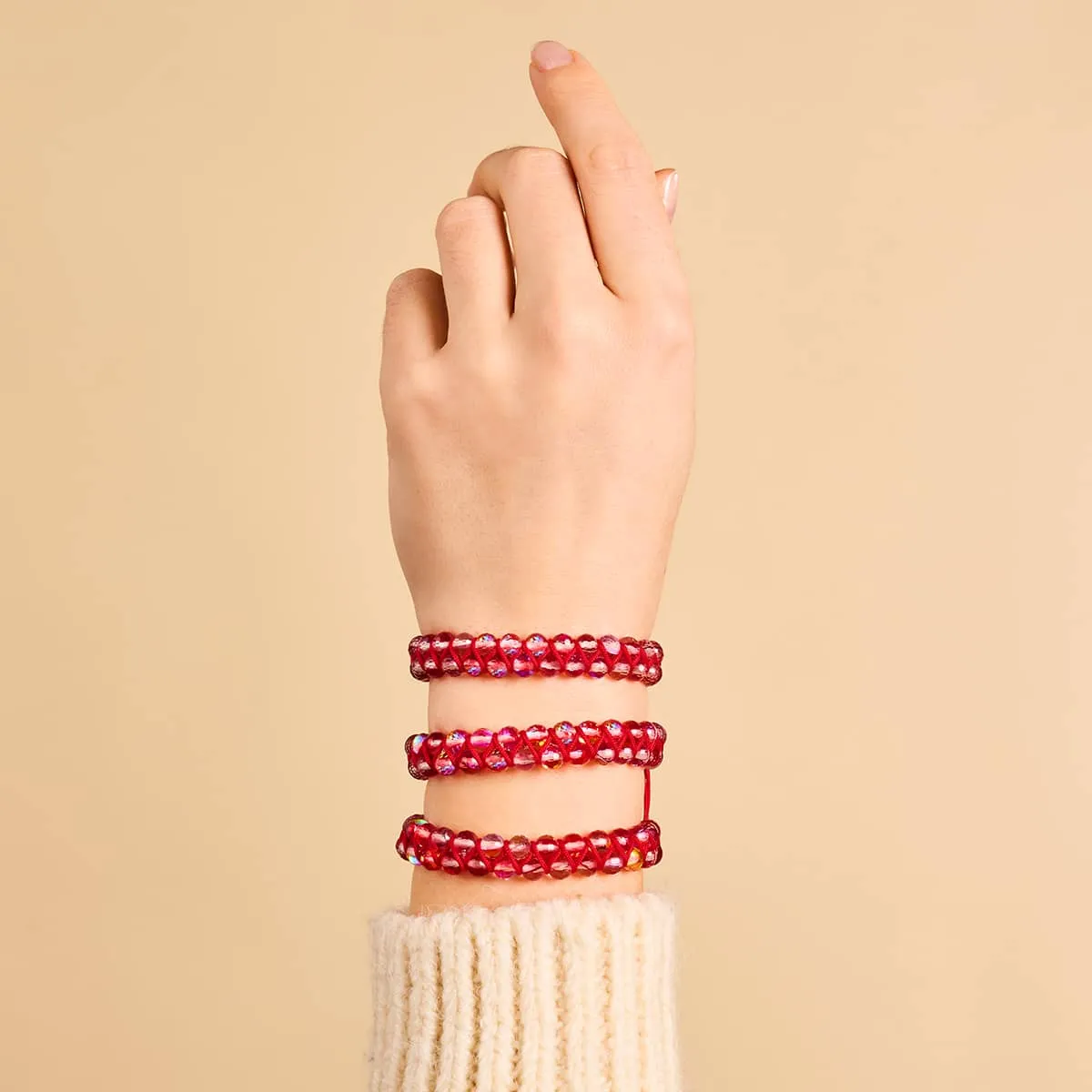 Ruby | Silver | Prisma Vitality Bracelet