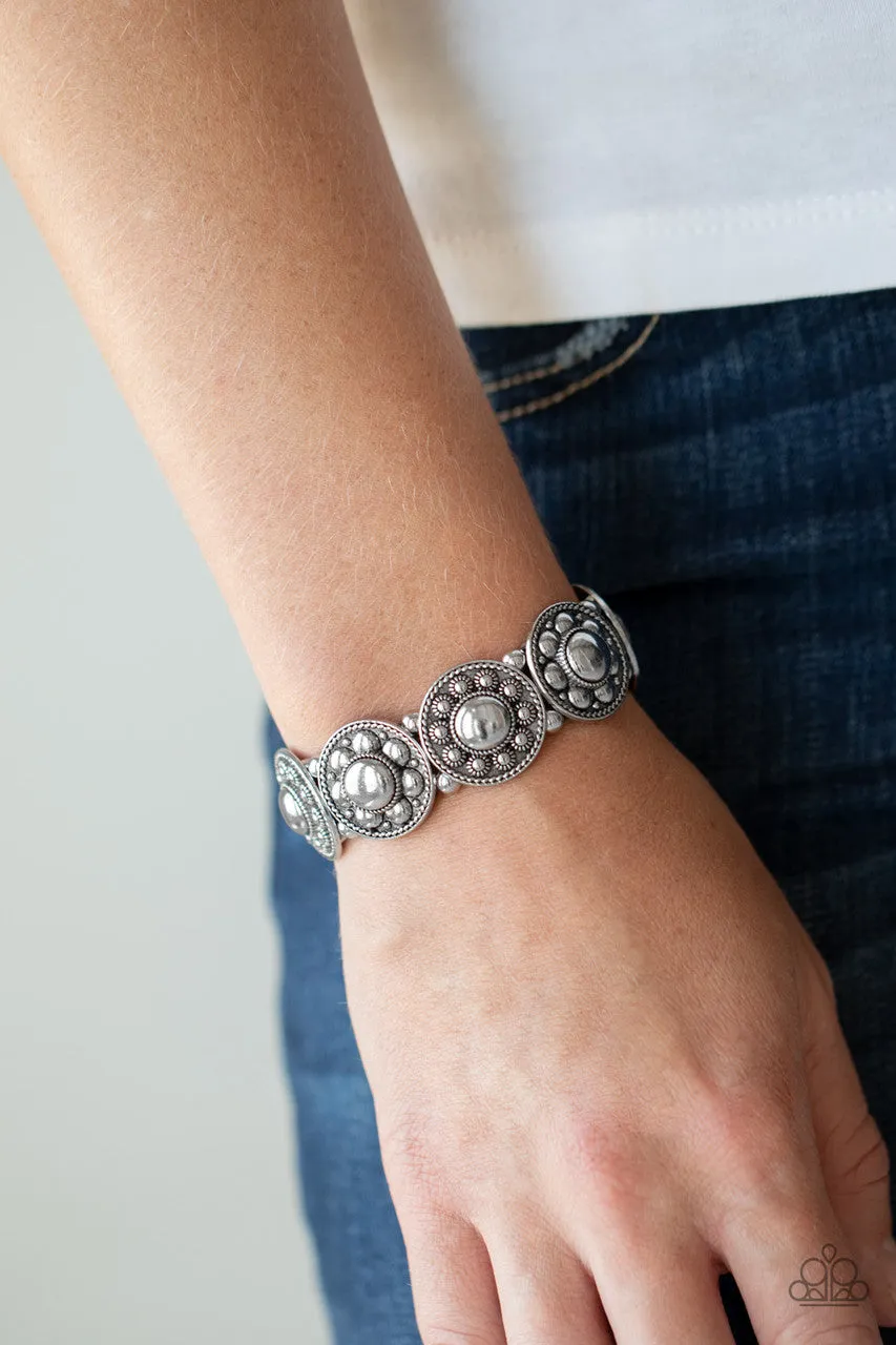 Rural Fields Silver Paparazzi Bracelet