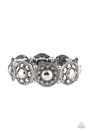 Rural Fields Silver Paparazzi Bracelet