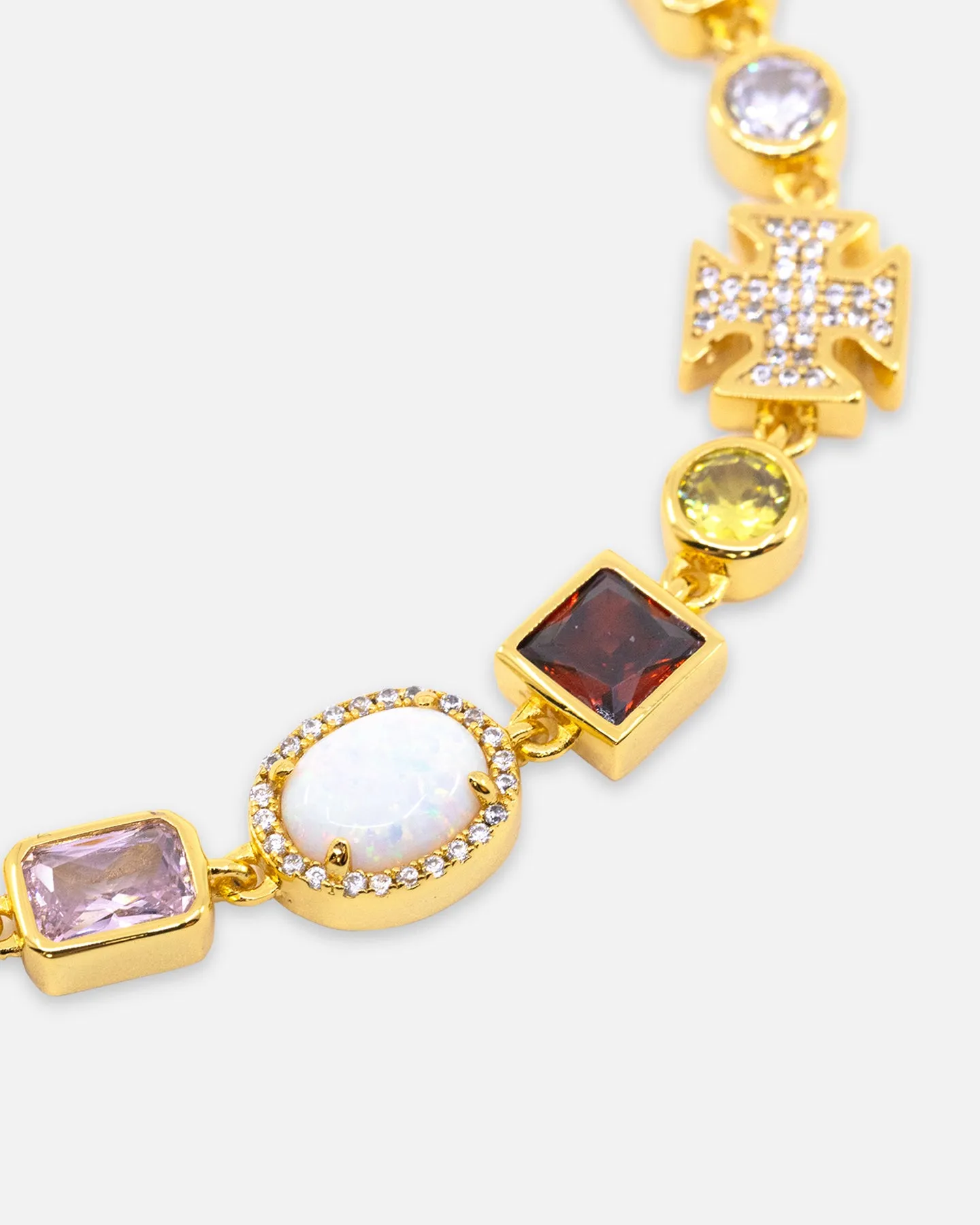 Saint Morta Candy Ice Bracelet Iced Gold