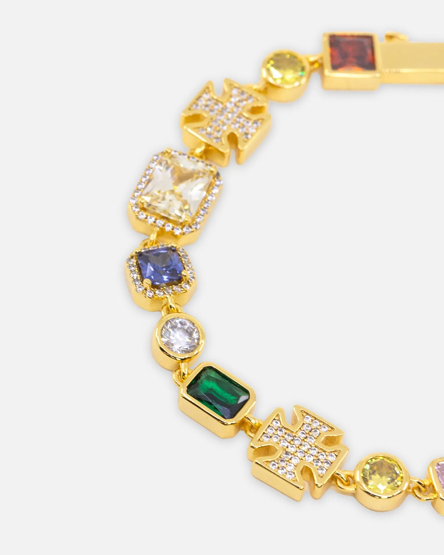 Saint Morta Candy Ice Bracelet Iced Gold