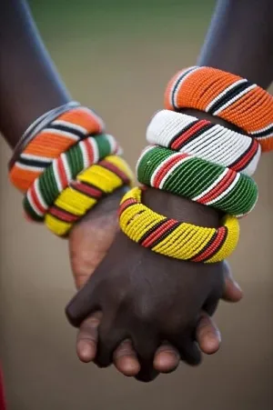 Samburu Bracelets / Maasai Tribal Bracelets / Kenyan Bangle