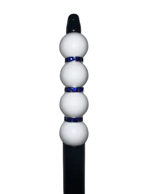 Sapphire-10mm Rhinestone Spacer