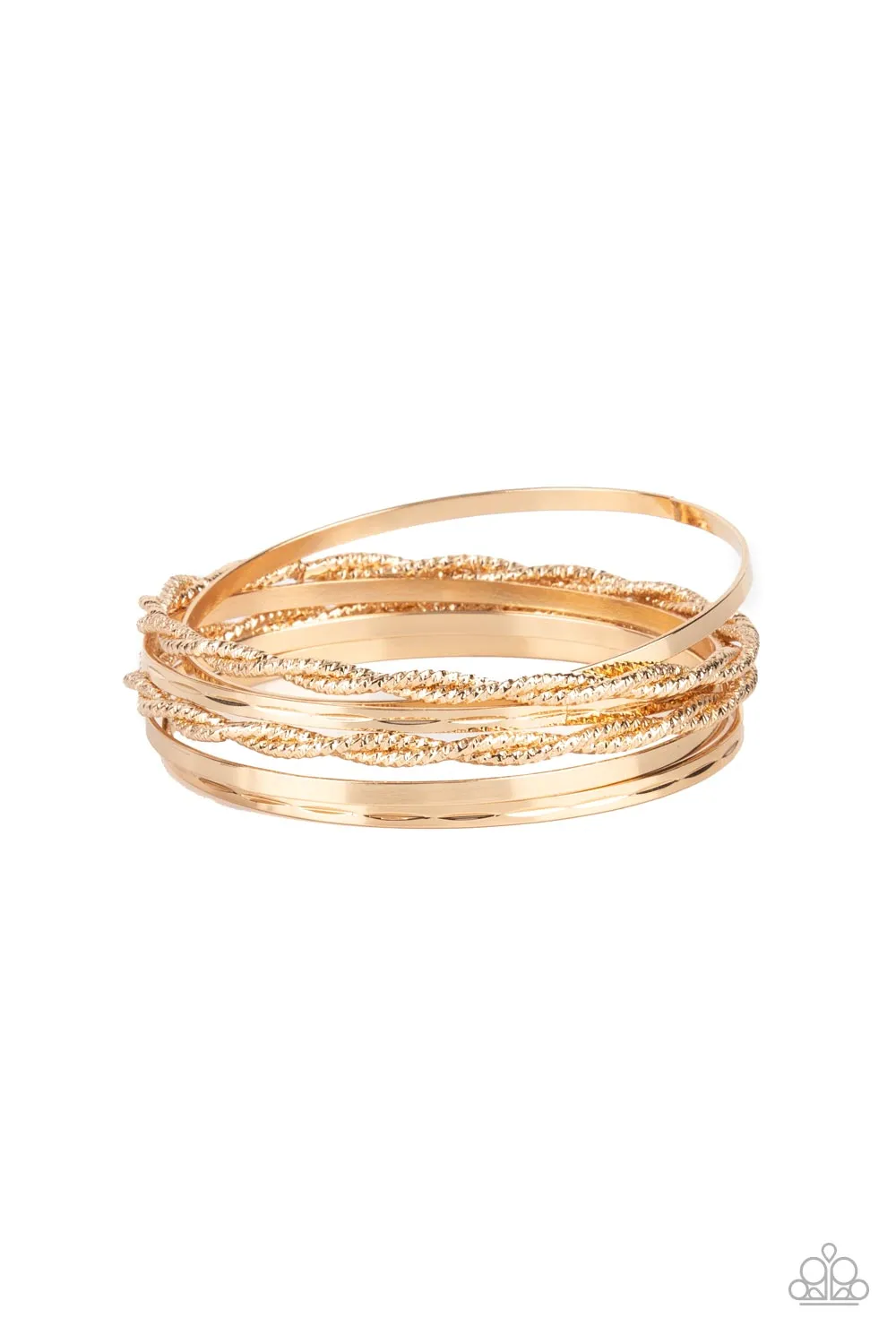 Sensational Shimmer - Gold Bracelet Set