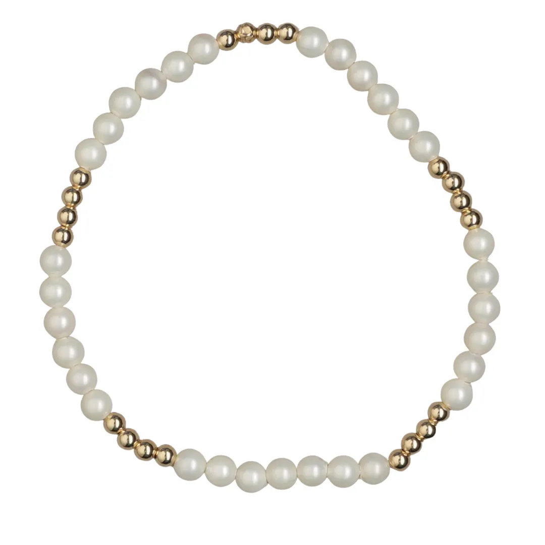 Shell Pearl Bitsy Bracelets