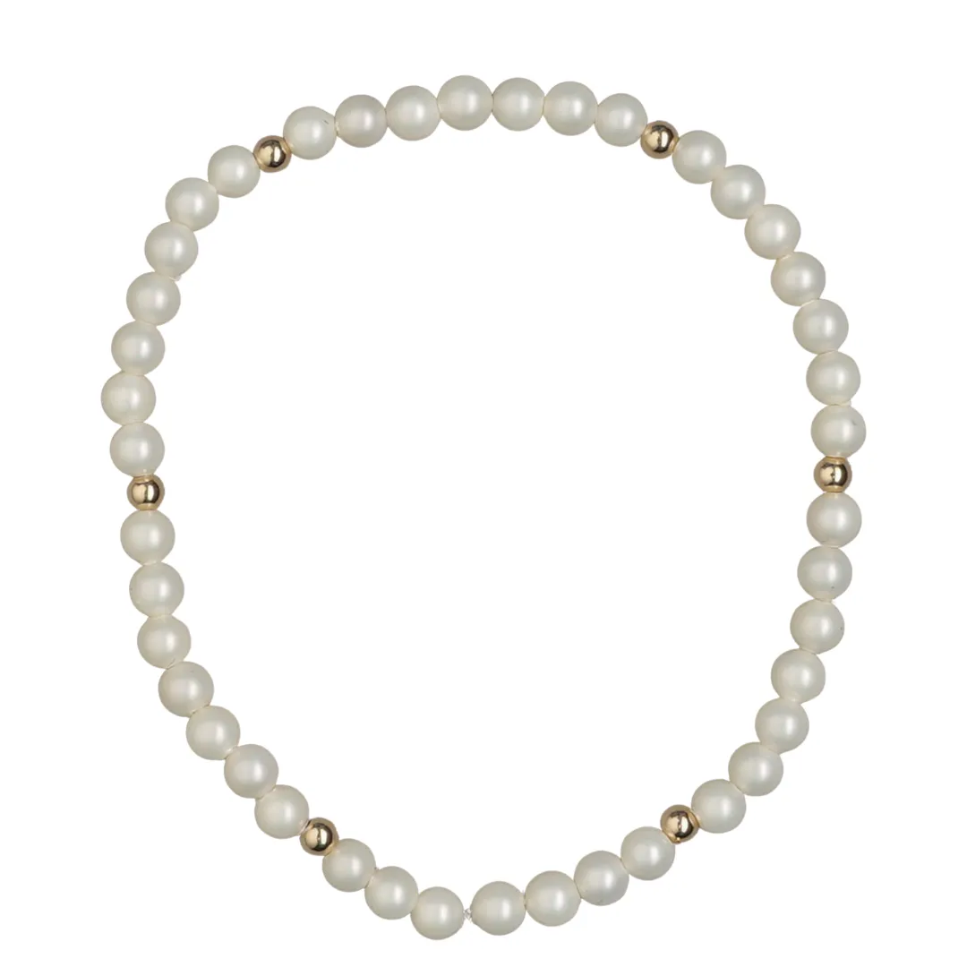 Shell Pearl Bitsy Bracelets