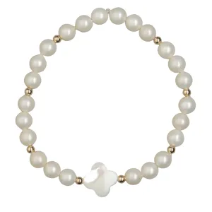 Shell Pearl Bitsy Bracelets