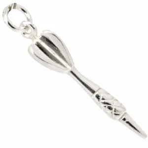 Silver Dart Charm