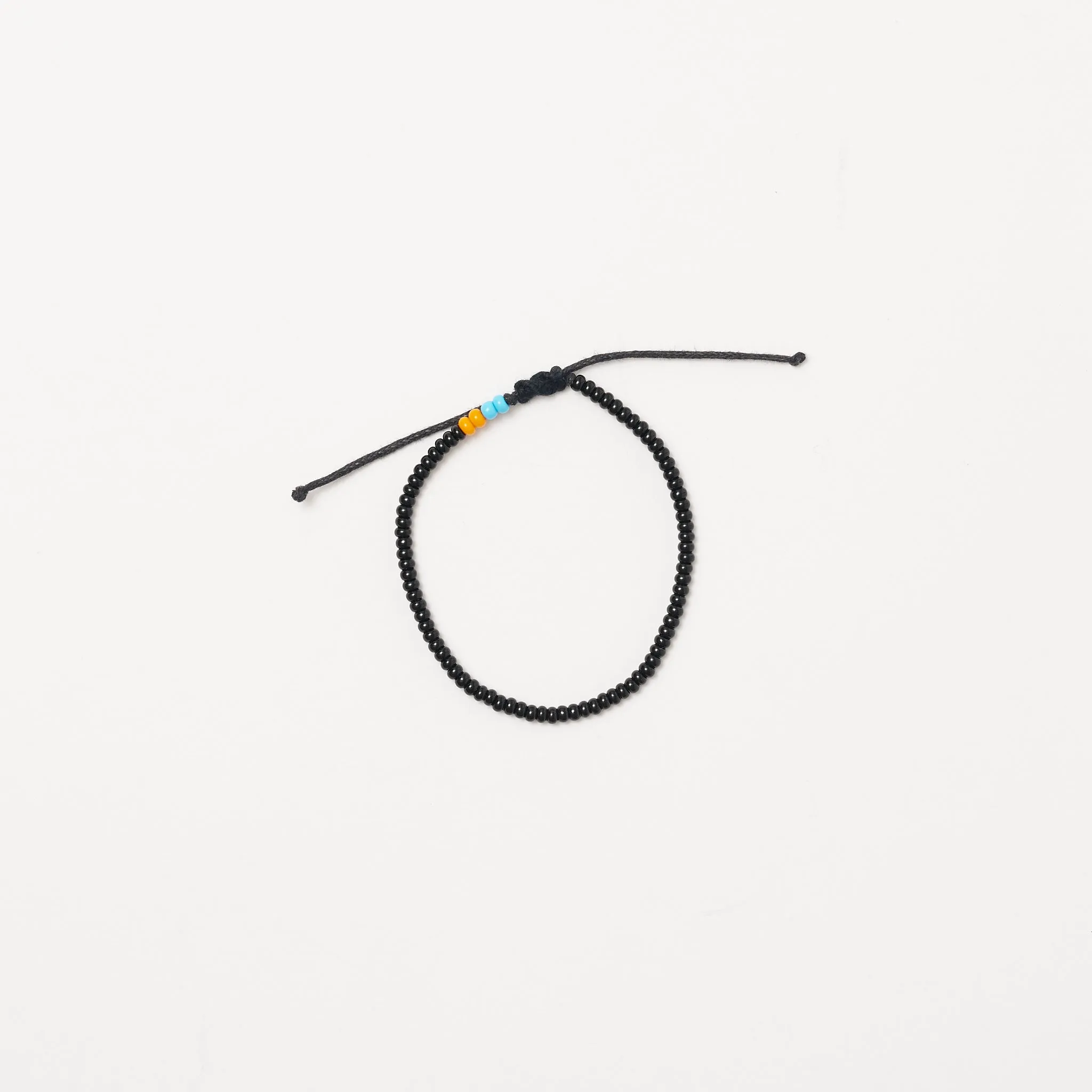 Single Strand Bracelet - Black