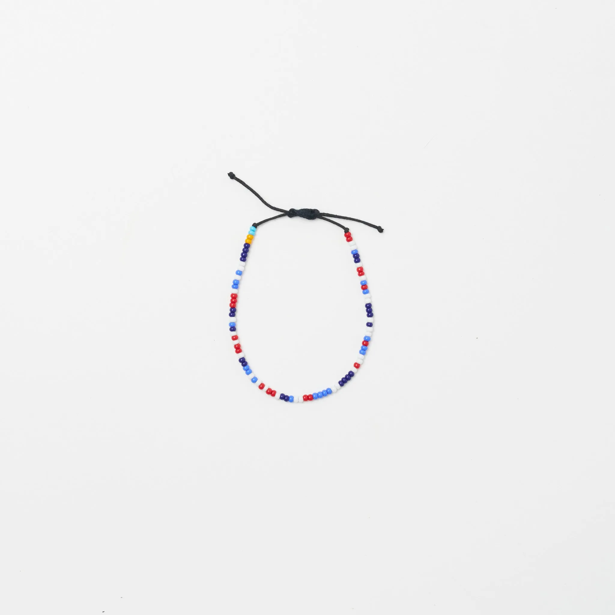 Single Strand Bracelet -  Blue Multi