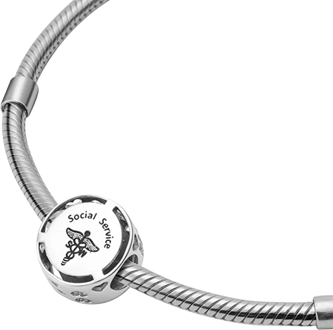 Social Service Worker Bead Charm