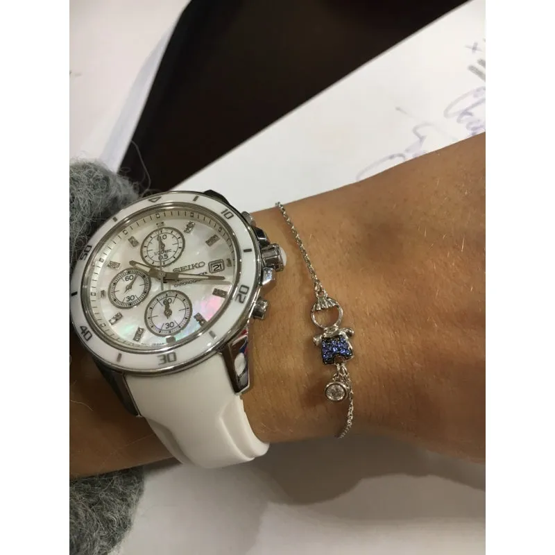 SOKOLOV - Boy Bracelet - Sterling Silver With CZ, Blue