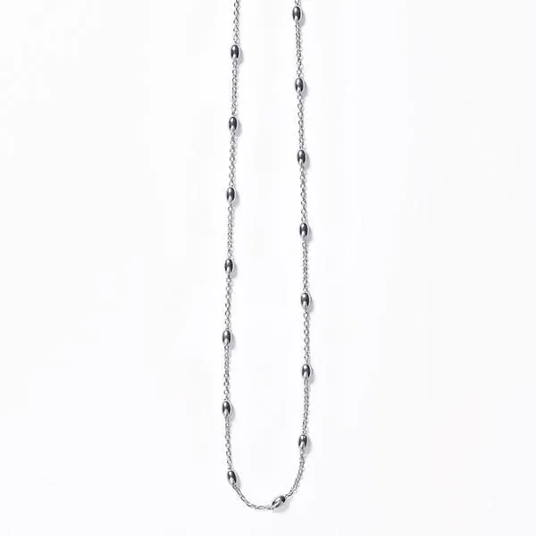 Southern Gates Sterling Silver Rice Bead Satellite Chain KAR605, 20" (97102)