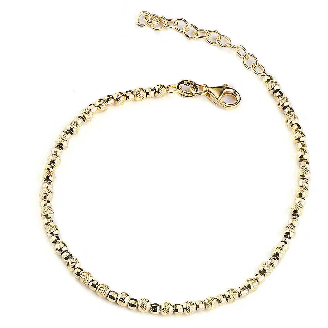 Sovereign bracelets Pure 21cm silver gold finish j4786