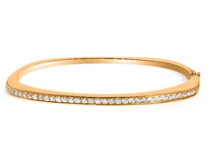 Square Shape Diamond Bangle 1.00 ctw