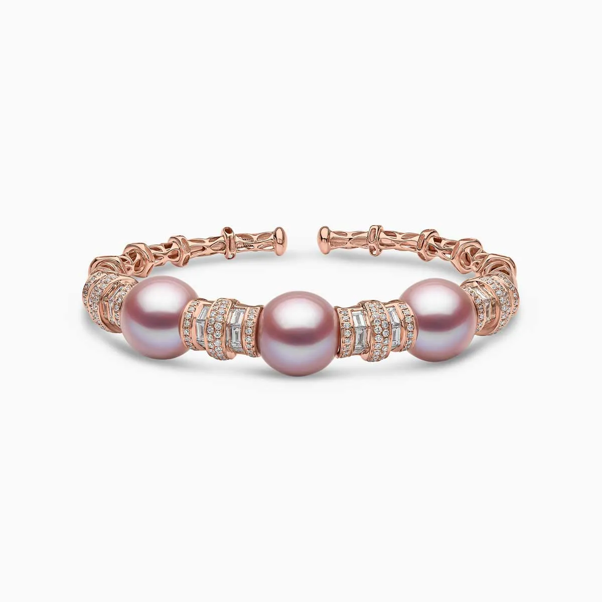 Starlight 18K Gold Pearl and Diamond Bracelet