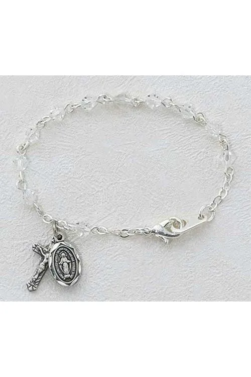 Sterling Silver Crystal Baby - UZBR126