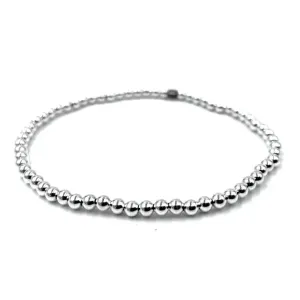 Sterling Silver Karma Bracelet