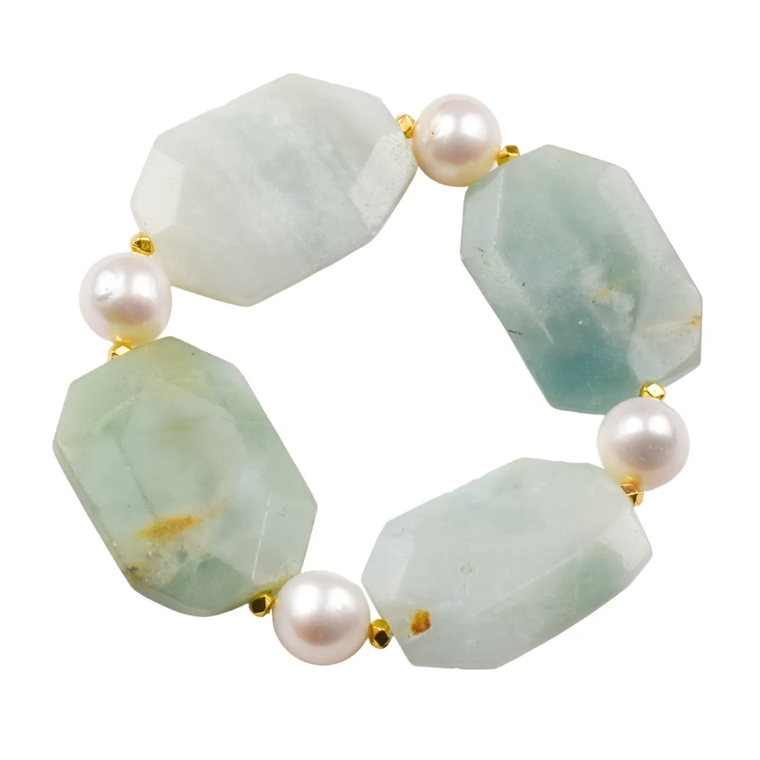 Stone & Pearl Bracelets
