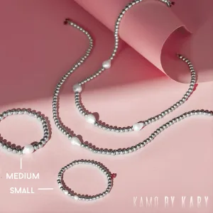 Styled Set: 925 Silver Pearl Set (small)