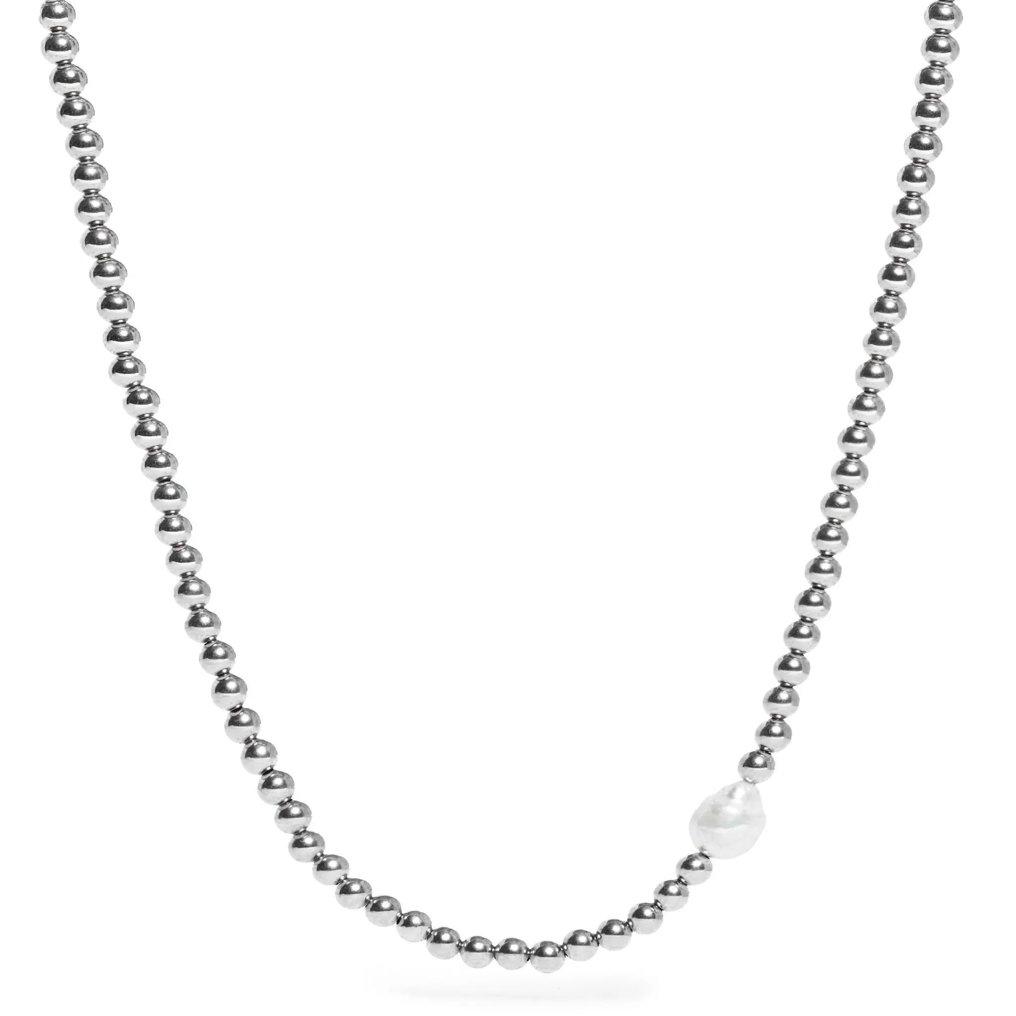 Styled Set: 925 Silver Pearl Set (small)