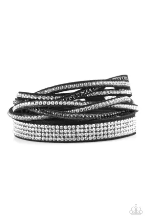 Taking Care of Business Black Paparazzi Bracelet