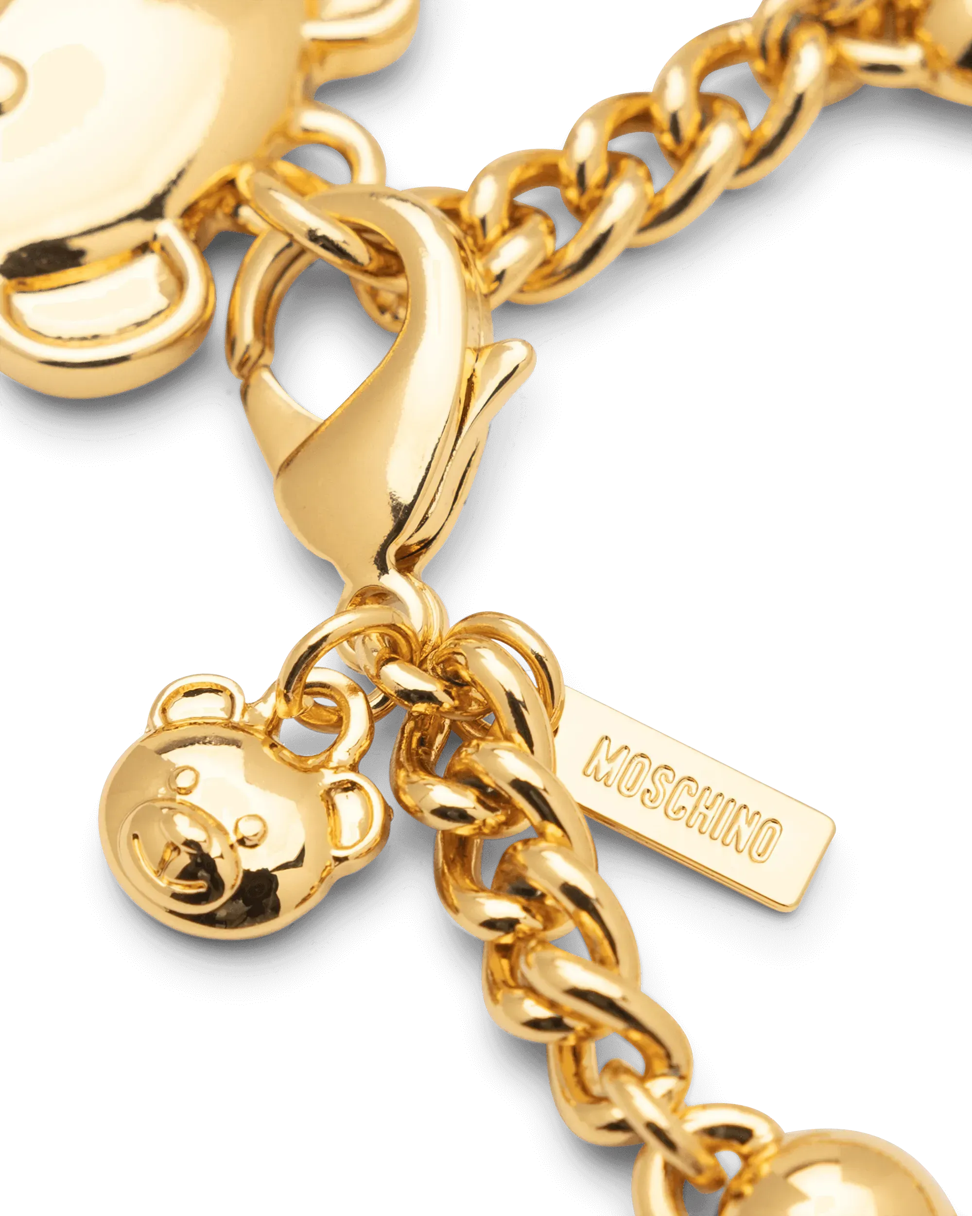 Teddy Bear Charm Chain Bracelet