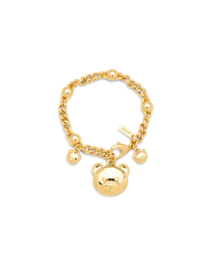 Teddy Bear Charm Chain Bracelet
