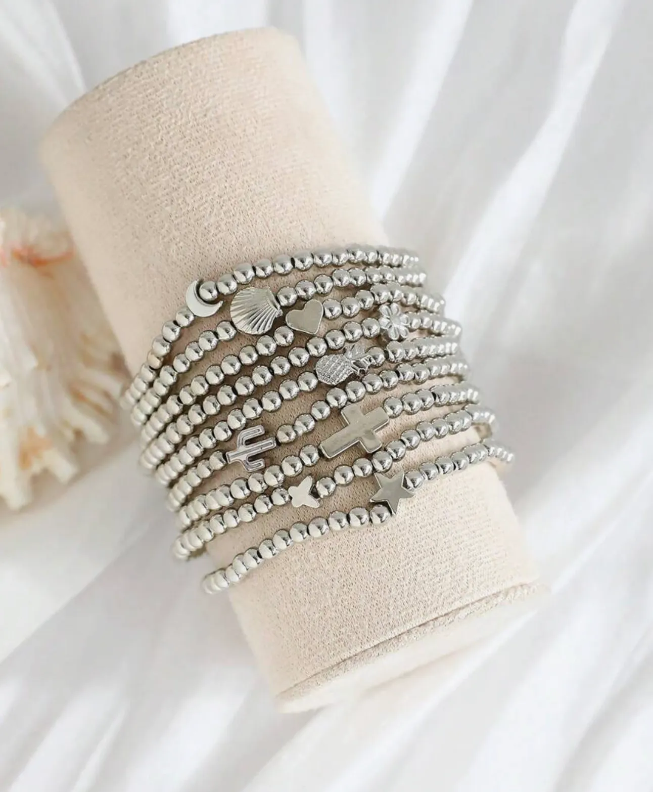 The September Silver Bracelet Set