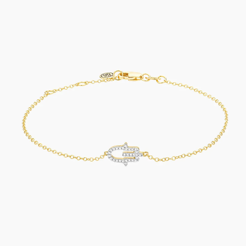 Think Good Thoughts Chain Bracelet