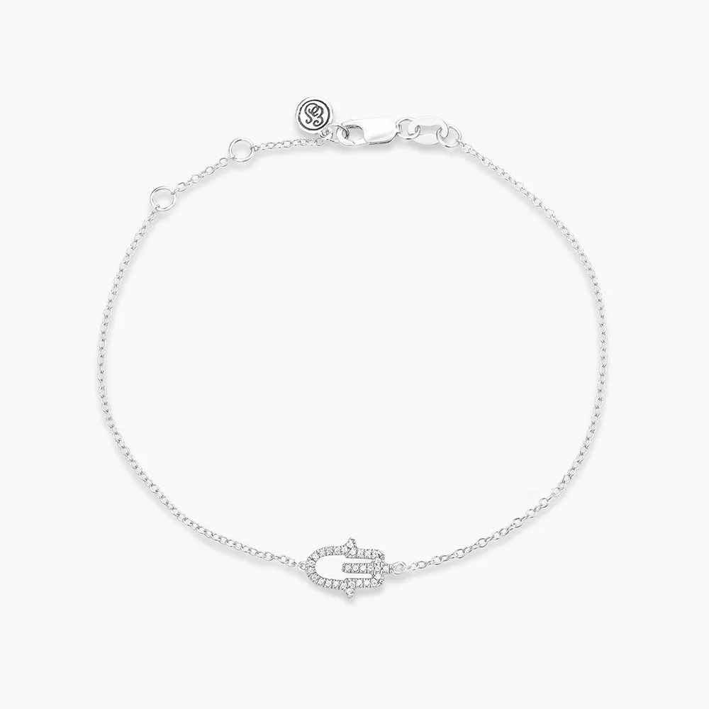 Think Good Thoughts Chain Bracelet