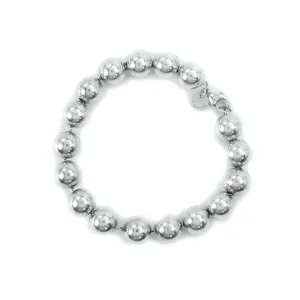 Tiffany & Co HardWear Sterling Silver 8mm Ball Bracelet - 20cm