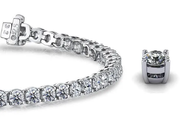 Timeless Dreams Lab-Grown Diamond Tennis Bracelet with 2.31 ct.(finished) 1.9mm