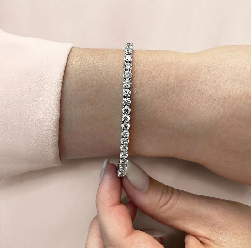 Timeless Dreams Lab-Grown Diamond Tennis Bracelet with 2.31 ct.(finished) 1.9mm