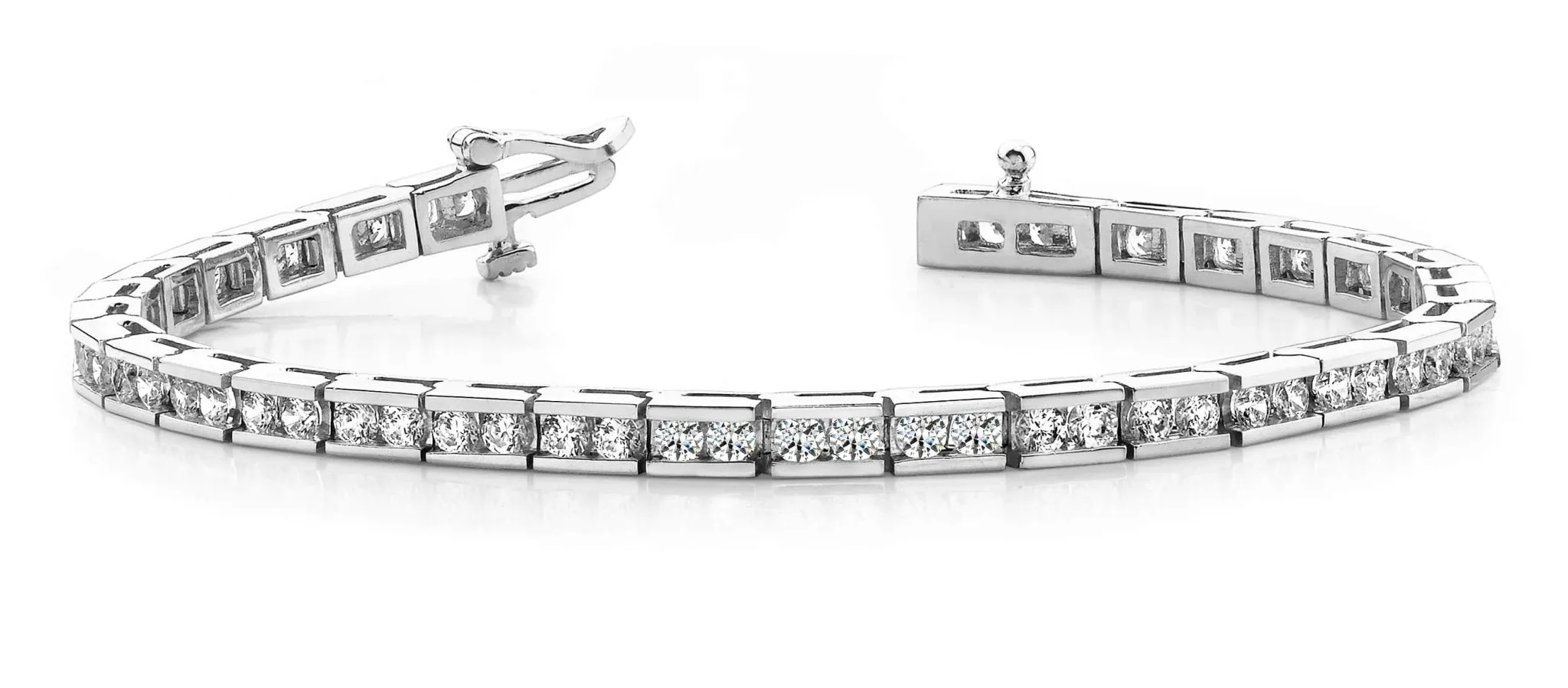 Timeless Roadway Lab-Grown Diamond Tennis Bracelet with 2.77 ct.(finished) 2.0mm
