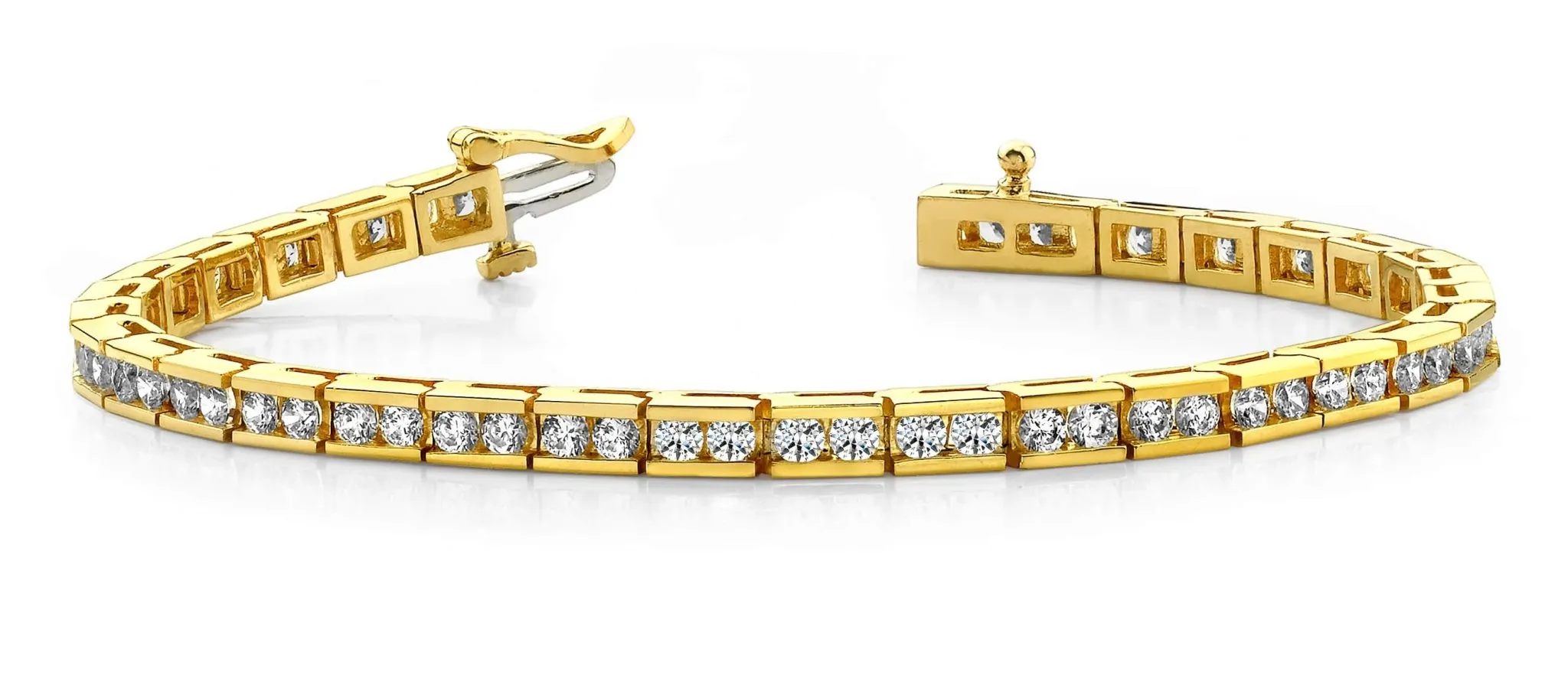 Timeless Roadway Lab-Grown Diamond Tennis Bracelet with 2.77 ct.(finished) 2.0mm