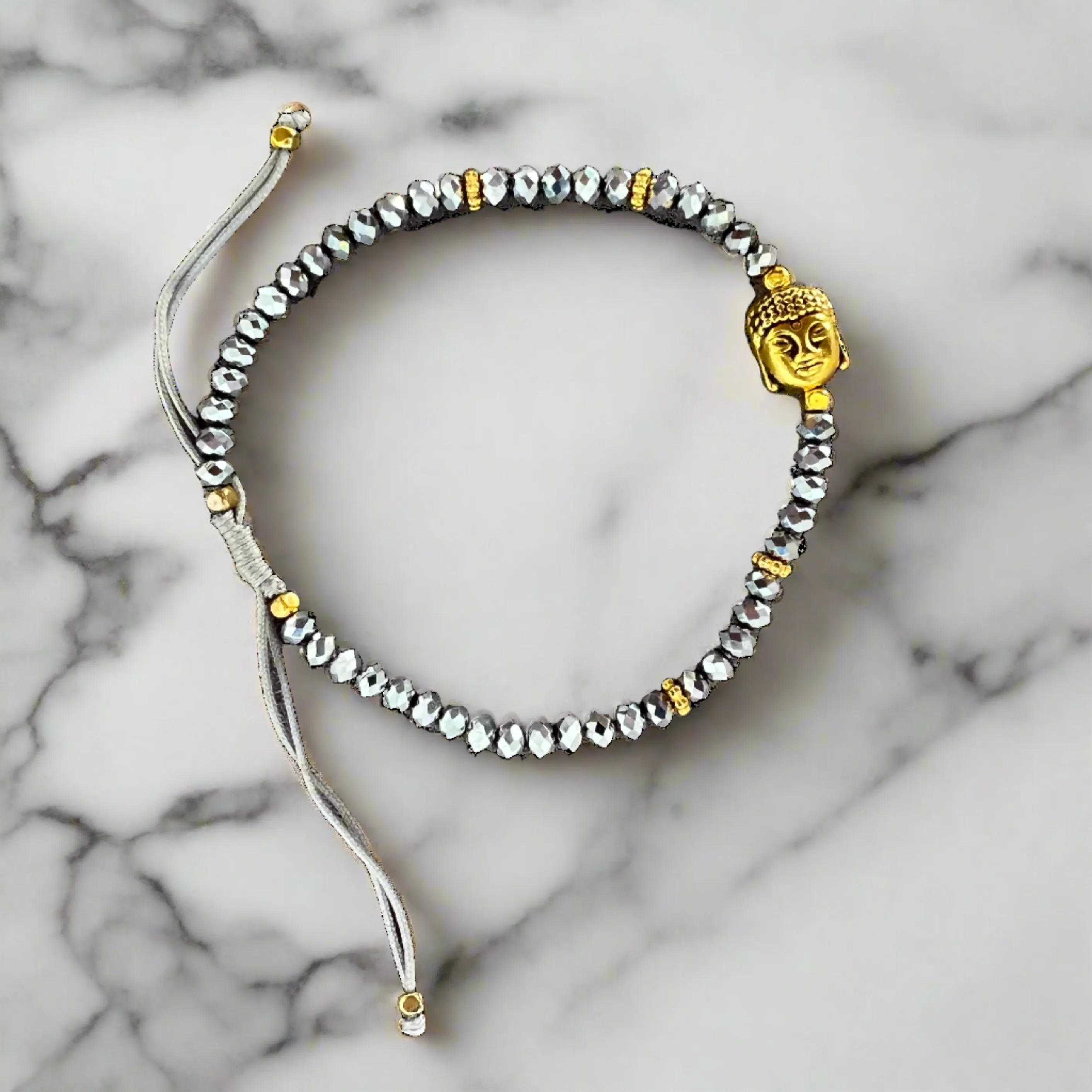 TM Kristal Buddha Bracelet