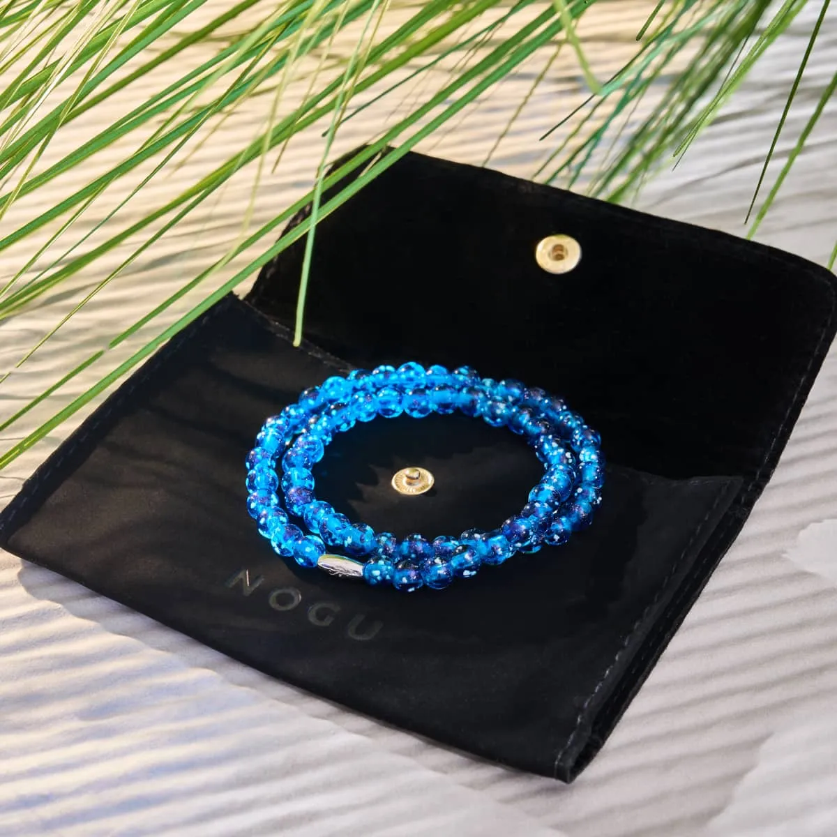 Topaz Flame | .925 Sterling Silver | Firefly Glass Wrap