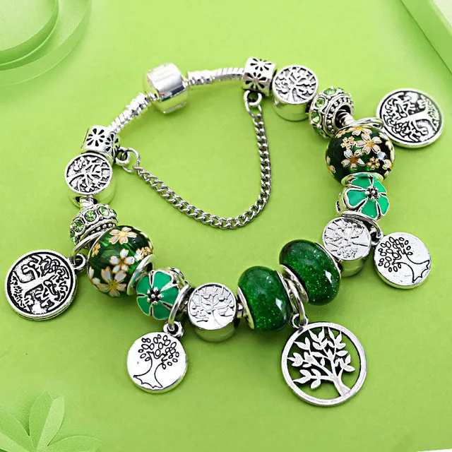Tree of Life Charm Bracelet For Women Anniverssary Party jewelry