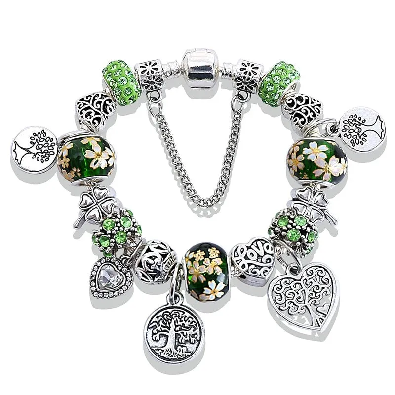 Tree of Life Charm Bracelet For Women Anniverssary Party jewelry