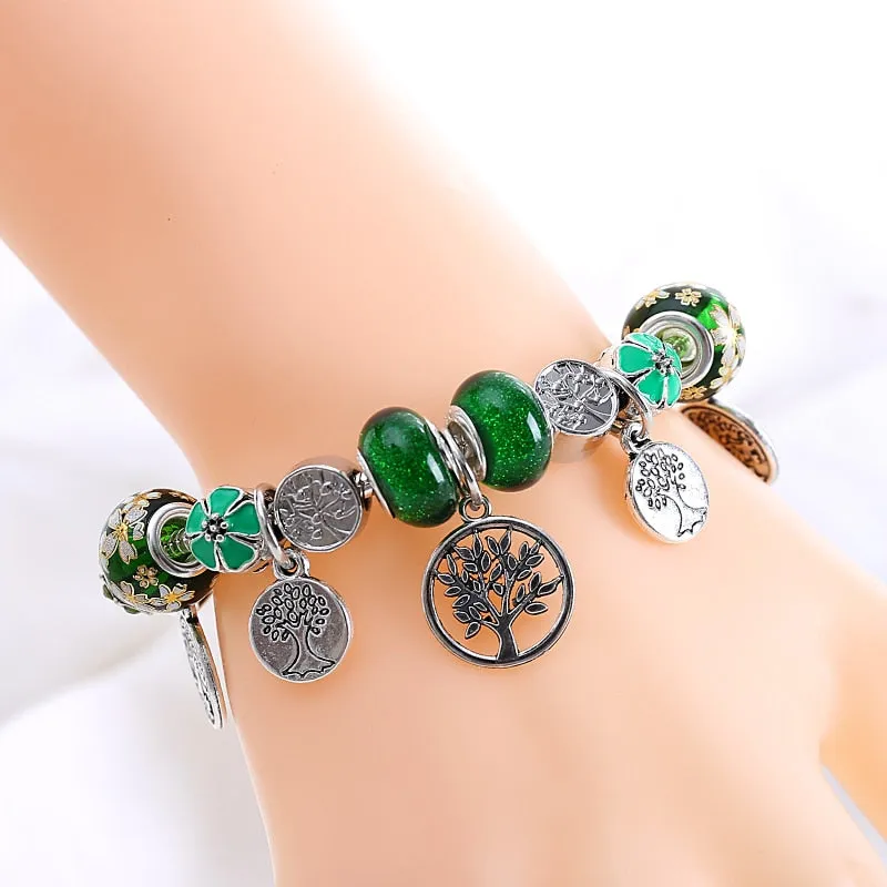 Tree of Life Charm Bracelet For Women Anniverssary Party jewelry